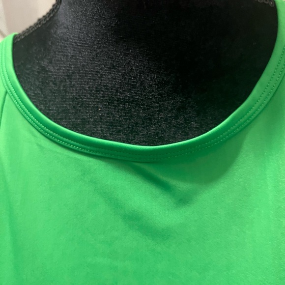 AKA Ivy Storehouse Sleeveless Green Sports Top with Pink Lettering - Picture 4 of 9